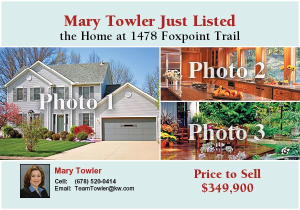 ReaMark Custom Real Estate Postcards - Choose from our Huge Real Estate Marketing Postcard Selection